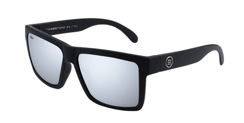 Ace XL matte black rectangle polarized sunglasses from Neven Eyewear.