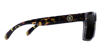 Jaguar XL tortoiseshell rectangular polarized sunglasses from Neven Eyewear.