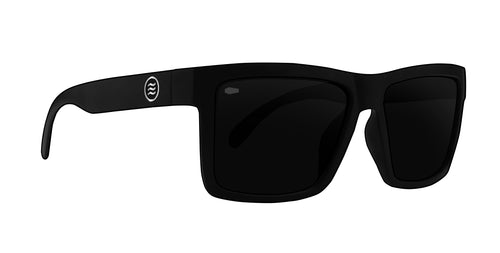 Lowrider XL black rectangular polarized sunglasses from Neven Eyewear Pair Name: Lowrider XL Frame Shape: rectangular.
