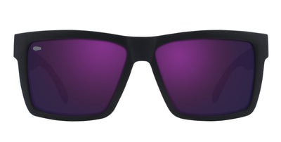 Nightshade XL matte black rectangular polarized sunglasses from Neven Eyewear.
