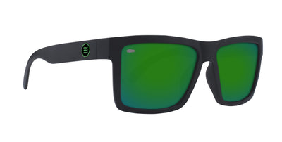 Hunter black rectangular polarized sunglasses from Neven Eyewear.