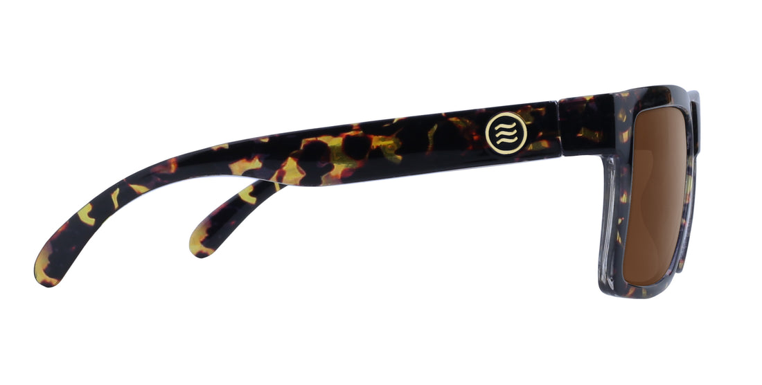 Jaguar tortoiseshell rectangular prescription glasses from Neven Eyewear.