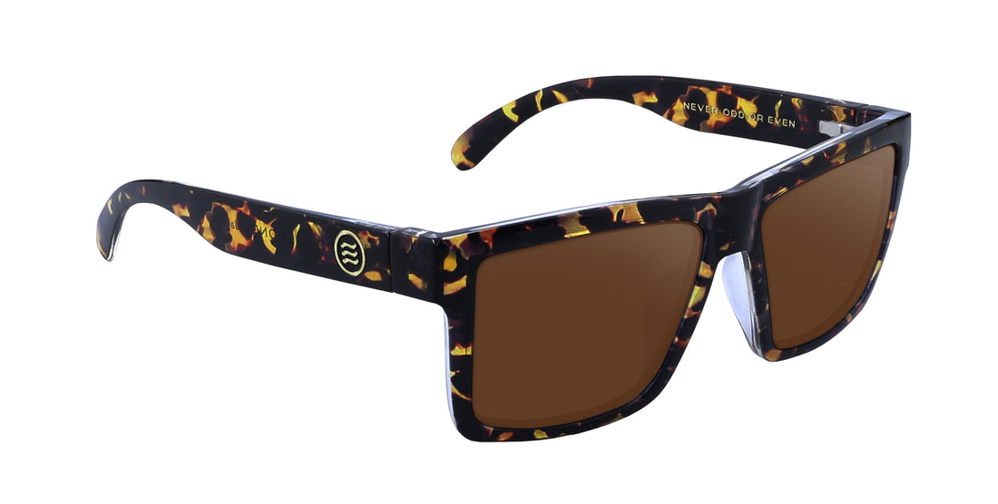 Jaguar tortoiseshell rectangular prescription glasses from Neven Eyewear.