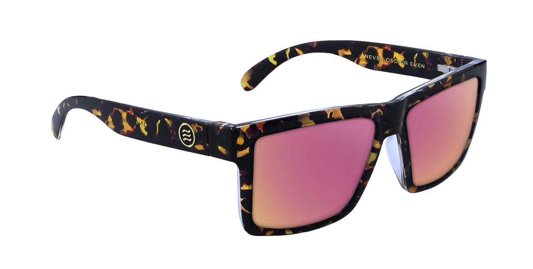 Jaguar tortoiseshell rectangular prescription glasses from Neven Eyewear.