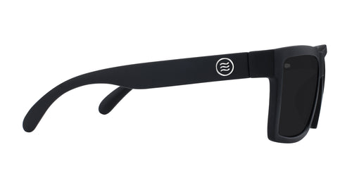 Lowrider Black rectangular polarized sunglasses from Neven Eyewear.