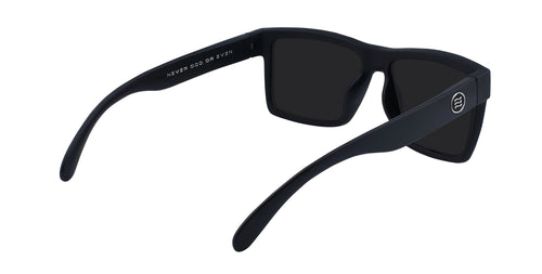 Lowrider Black rectangular polarized sunglasses from Neven Eyewear.