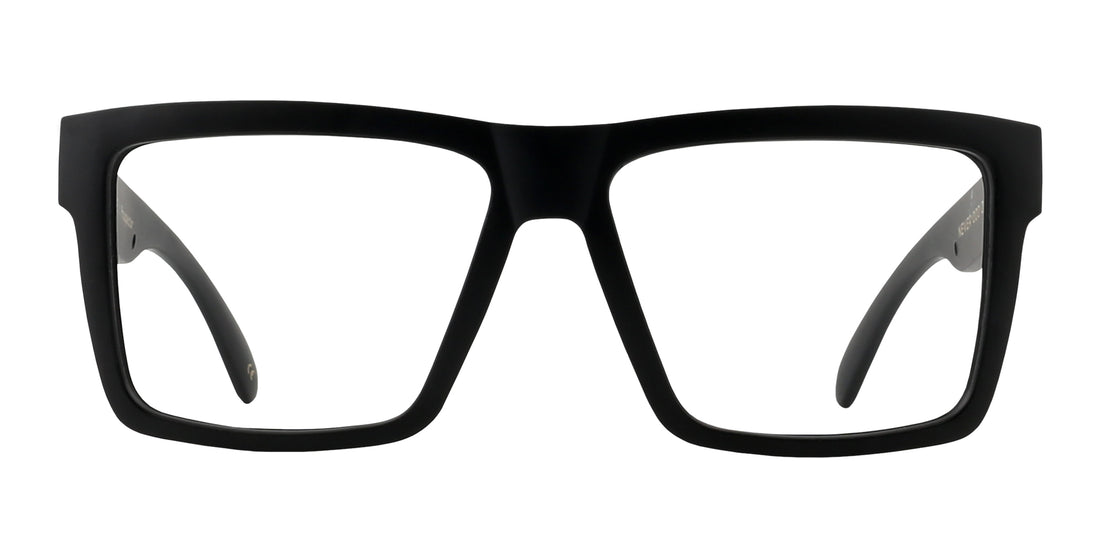 Prospector Black/yellow rectangle prescription glasses from Neven Eyewear.
