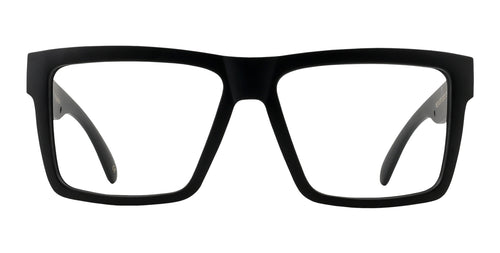 Prospector Black/yellow rectangle prescription glasses from Neven Eyewear.