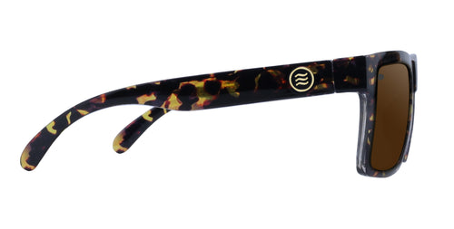 Vantage vintage tortoise rectangular polarized sunglasses from Neven Eyewear.
