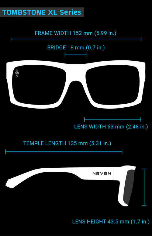Fit Guide for Tombstone XL sunglasses frames