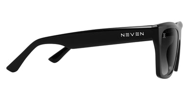 Carbon black rectangle polarized sunglasses from Neven Eyewear Pair Name: Carbon Frame Shape: rectangle.
