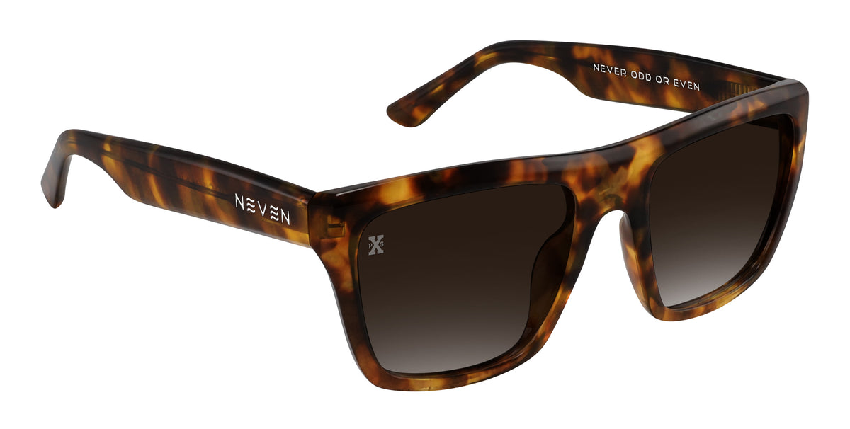 Sepia brown polarized sunglasses from Neven Eyewear Pair name: Sepia Frame shape: not specified.