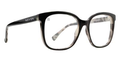 Jones glossy black square prescription glasses from Neven Eyewear.
