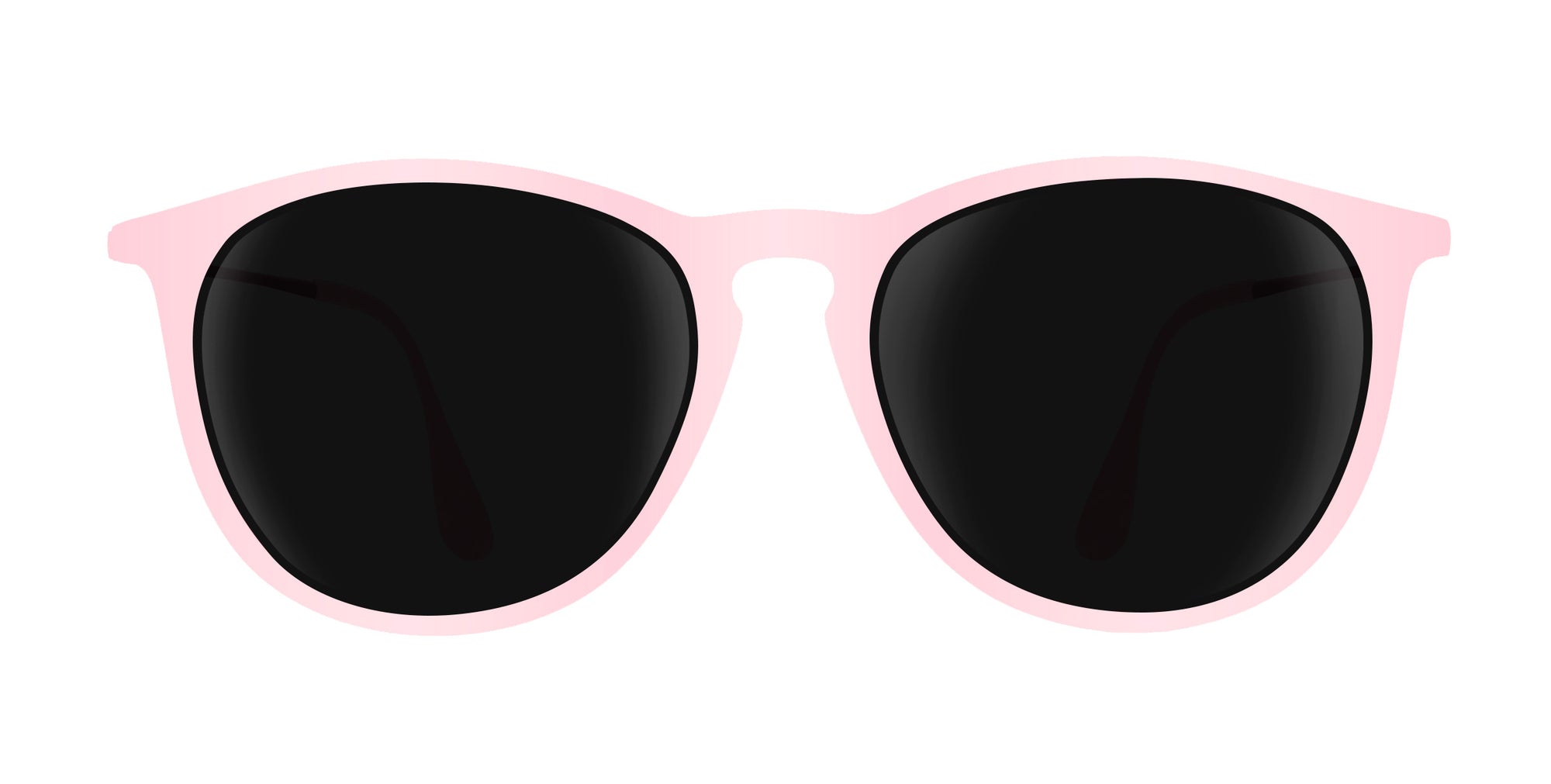 Dreamy Pink Round Polarized Sunglasses from Neven Eyewear.