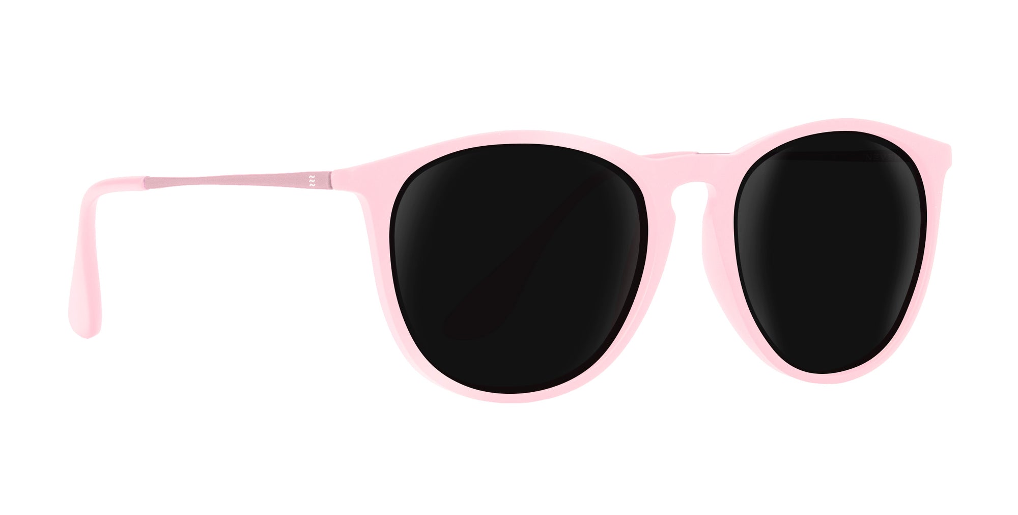 Dreamy Pink Round Polarized Sunglasses from Neven Eyewear.