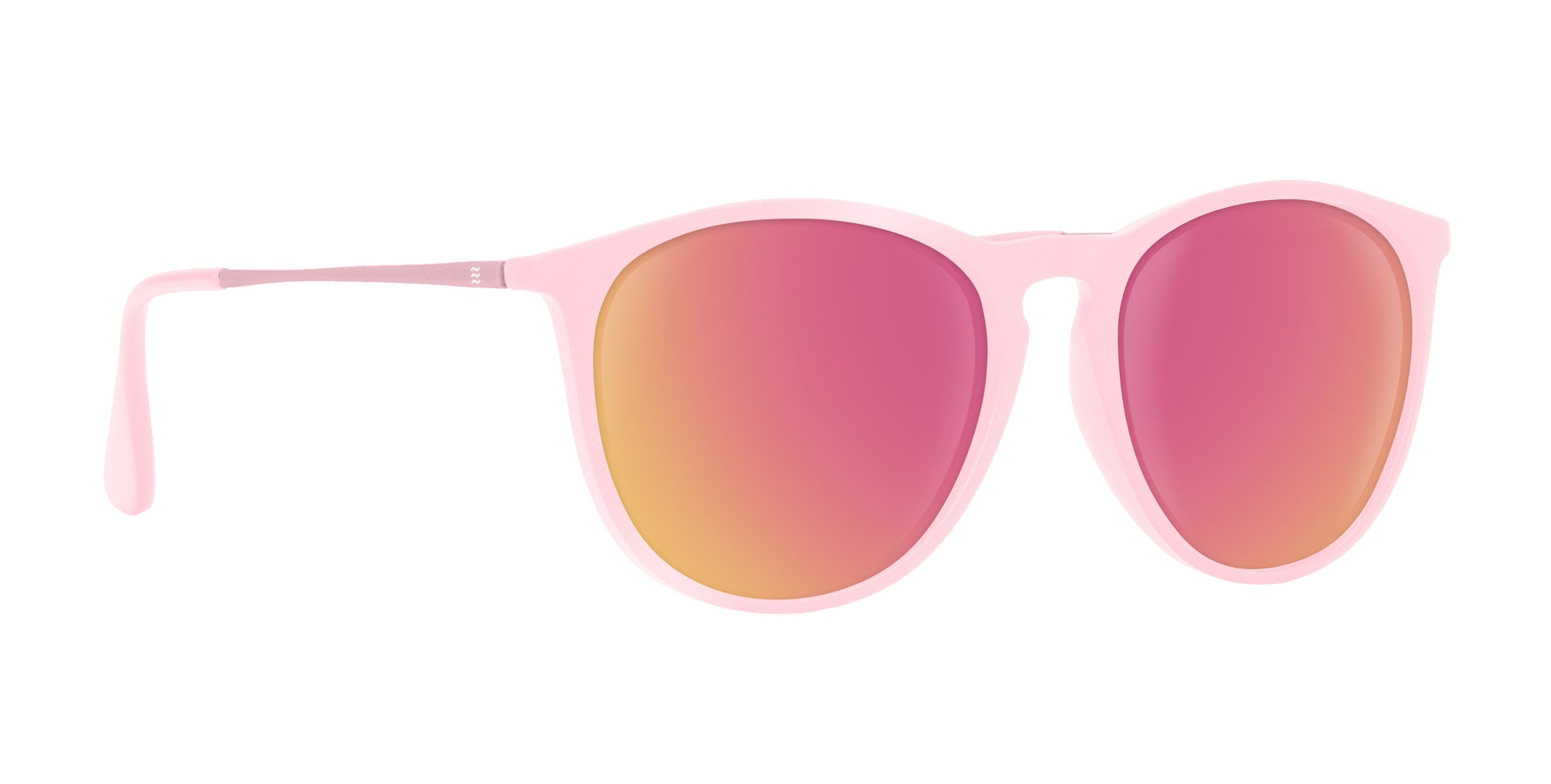 Dreamy Pink Round Polarized Sunglasses from Neven Eyewear.