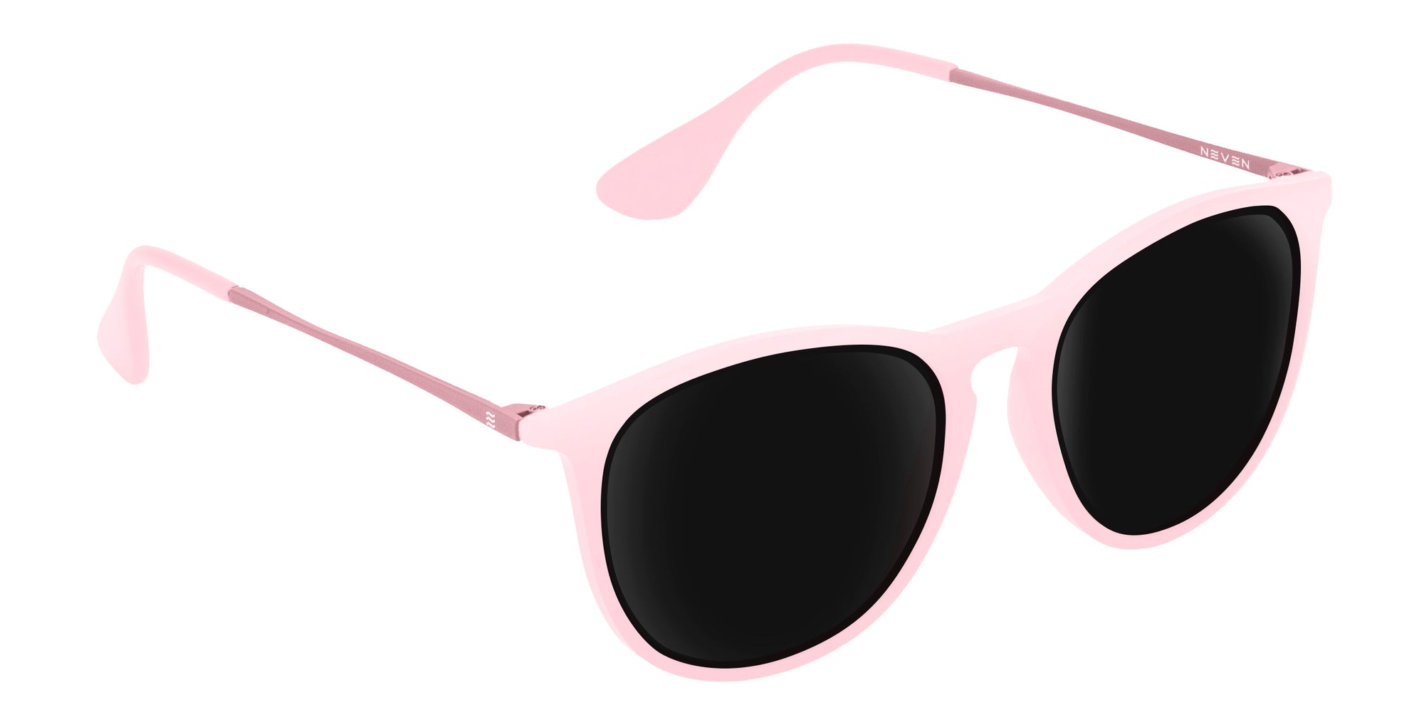 Dreamy Pink Round Polarized Sunglasses from Neven Eyewear.