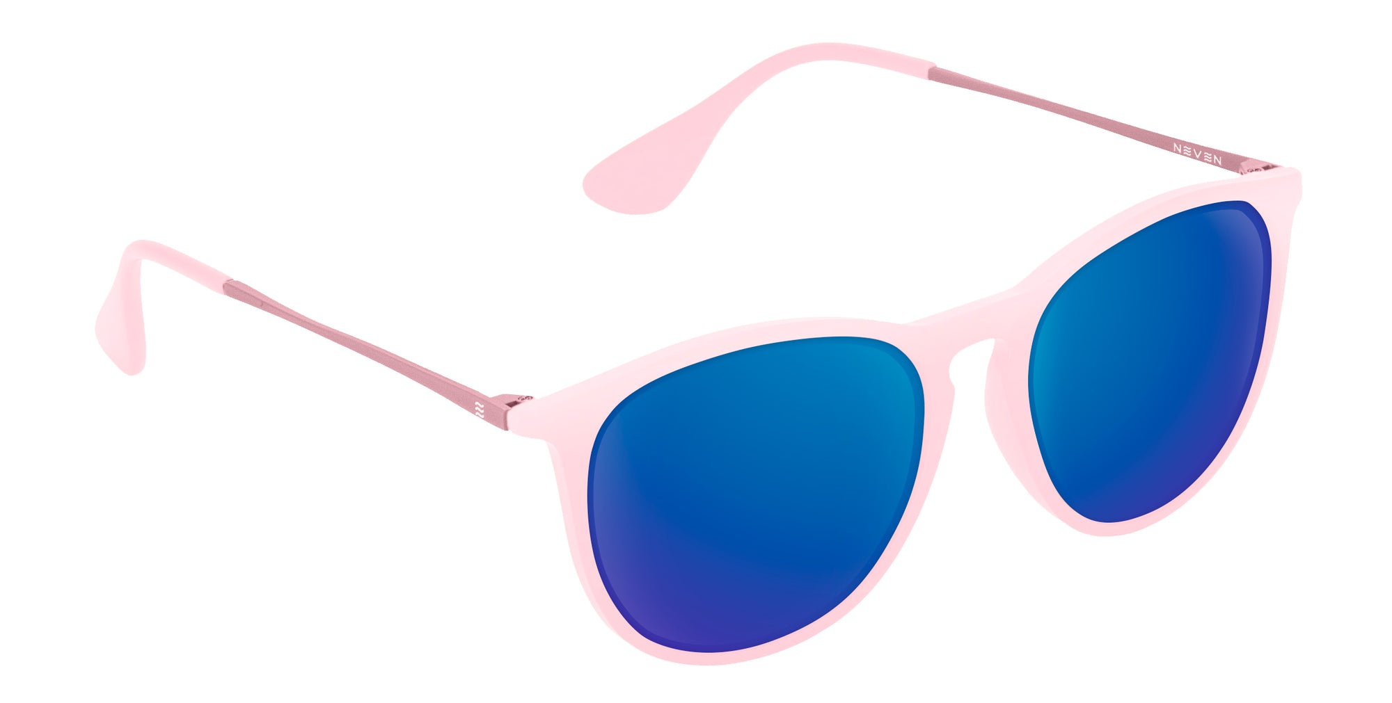 Dreamy Pink Round Polarized Sunglasses from Neven Eyewear.