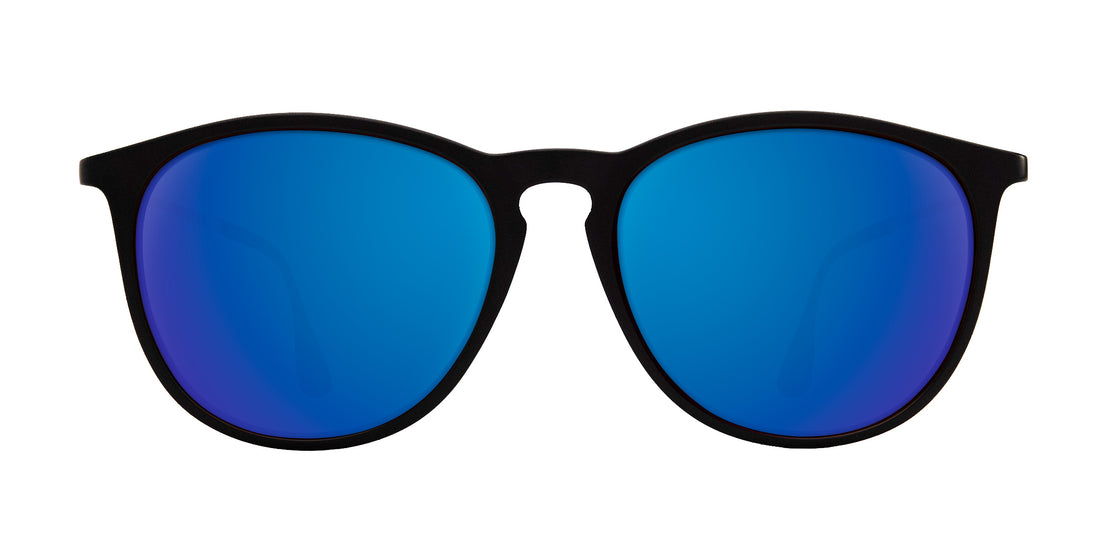 Goldie Lux black round prescription glasses from Neven Eyewear.