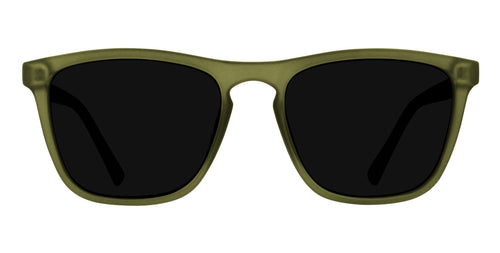 Fir olive green rectangular polarized sunglasses from Neven Eyewear.