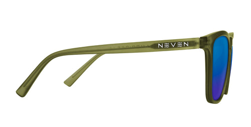 Fir olive green rectangular polarized sunglasses from Neven Eyewear.