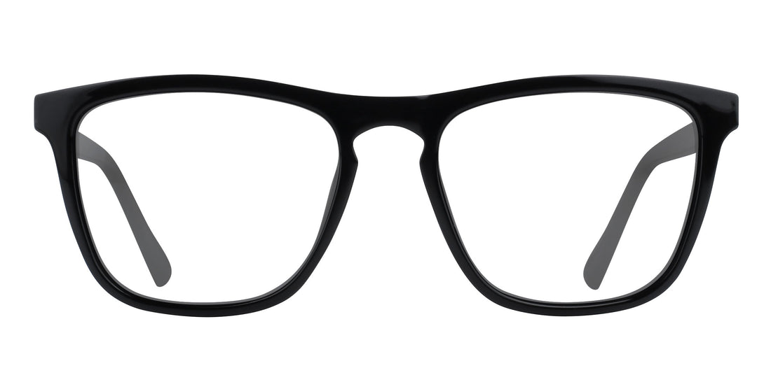 Nix Black Rectangular prescription glasses from Neven Eyewear.