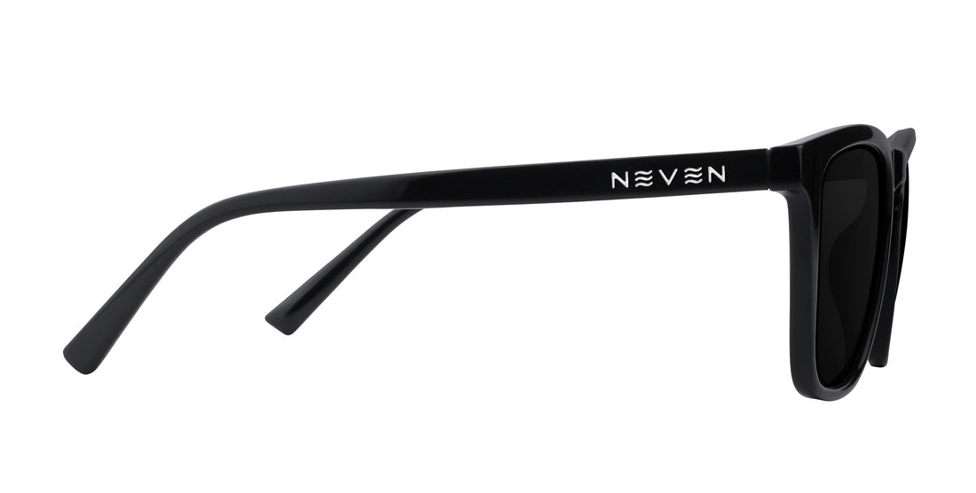 Nix Black Rectangular prescription glasses from Neven Eyewear.