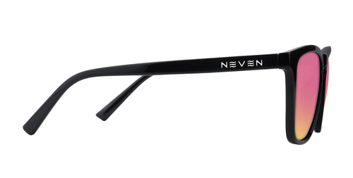 Nix Black Rectangular prescription glasses from Neven Eyewear.