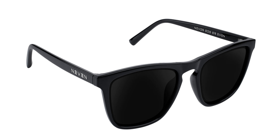 Nix Black Rectangular prescription glasses from Neven Eyewear.