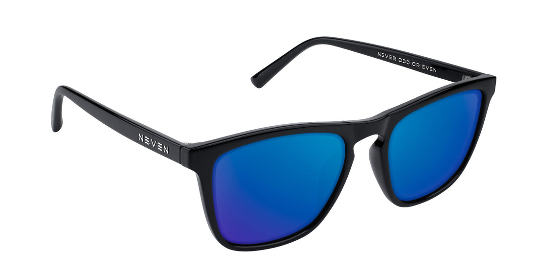 Nix Black Rectangular prescription glasses from Neven Eyewear.