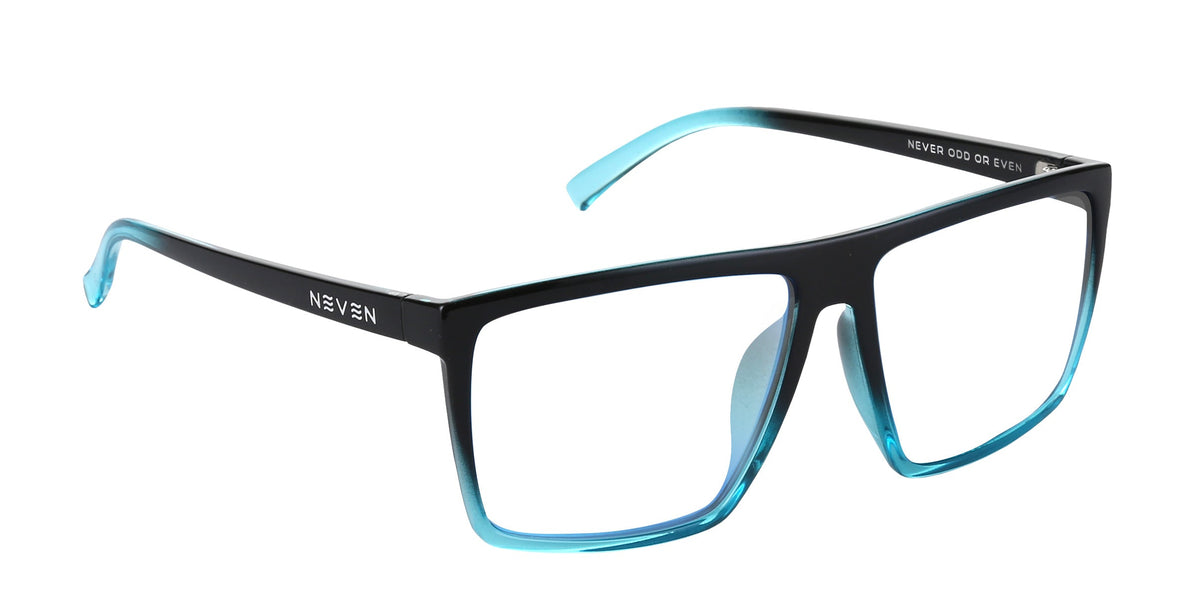 Arizona black &amp; blue gradient eyeglasses prescription glasses from Neven Eyewear.