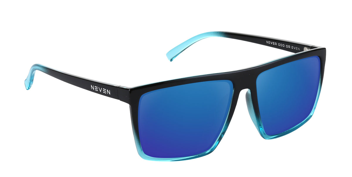 Arizona black &amp; blue gradient eyeglasses prescription glasses from Neven Eyewear.