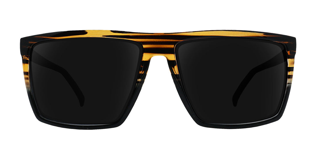 Asbury brown/black tortoiseshell rectangular prescription glasses from Neven Eyewear.
