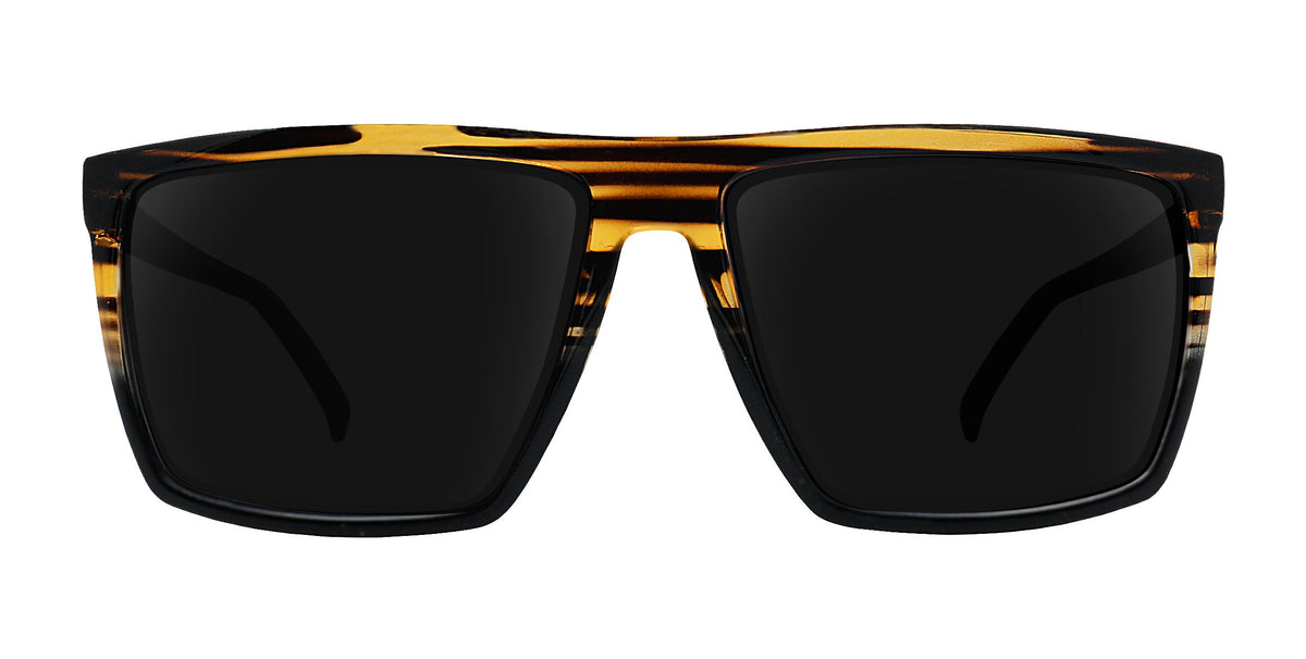 Asbury brown/black tortoiseshell rectangular prescription glasses from Neven Eyewear.
