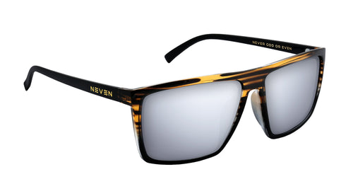 Asbury : silver mirrored prescription sunglasses : Doc Robbins collection