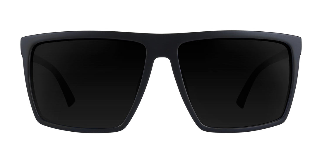 August black rectangular prescription glasses from Neven Eyewear.