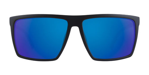 August black rectangular prescription glasses from Neven Eyewear.