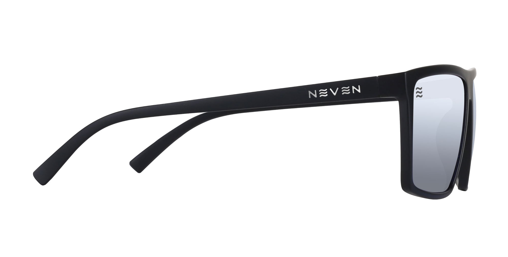 August Black Rectangular polarized sunglasses from Neven Eyewear.