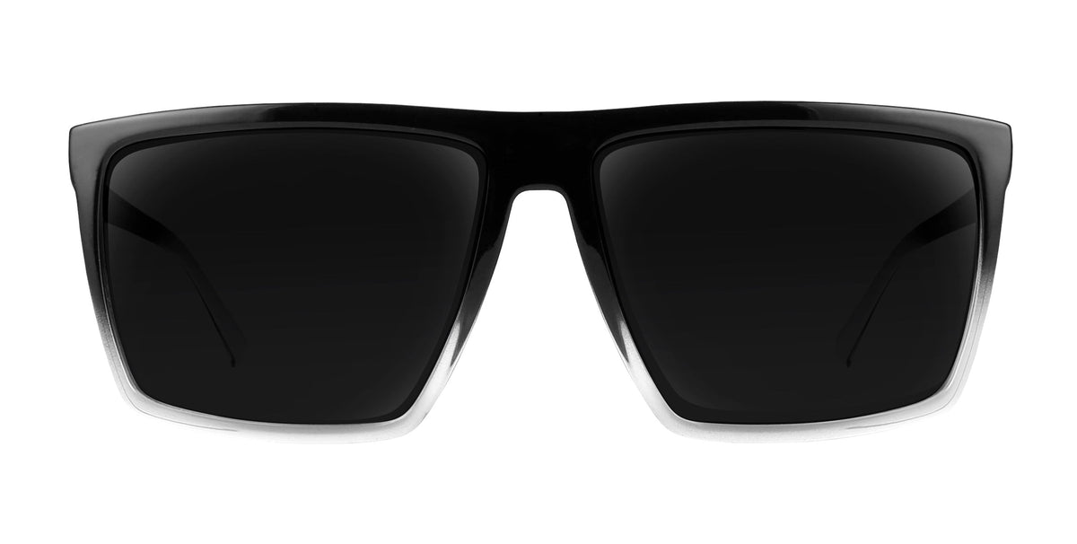 Colorado Bulldog black-and-white rectangular prescription glasses from Neven Eyewear.