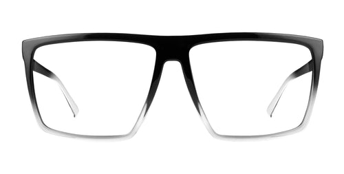 Colorado Bulldog black-and-white rectangular prescription glasses from Neven Eyewear.