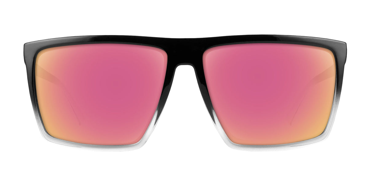 Colorado Bulldog black-and-white rectangular prescription glasses from Neven Eyewear.
