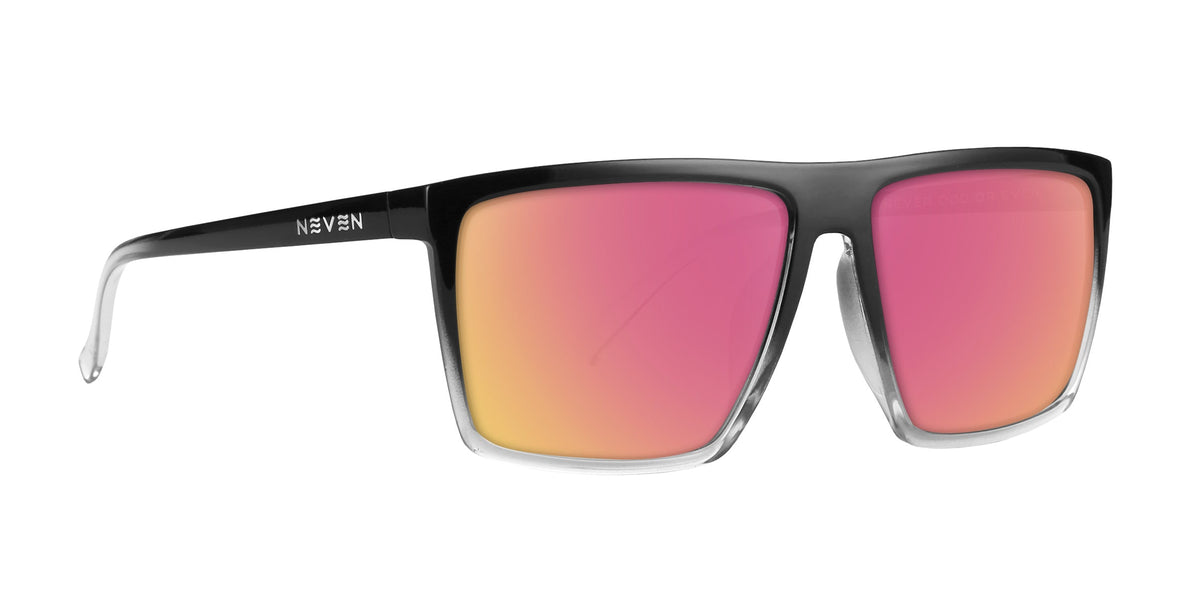 Colorado Bulldog black-and-white rectangular prescription glasses from Neven Eyewear.