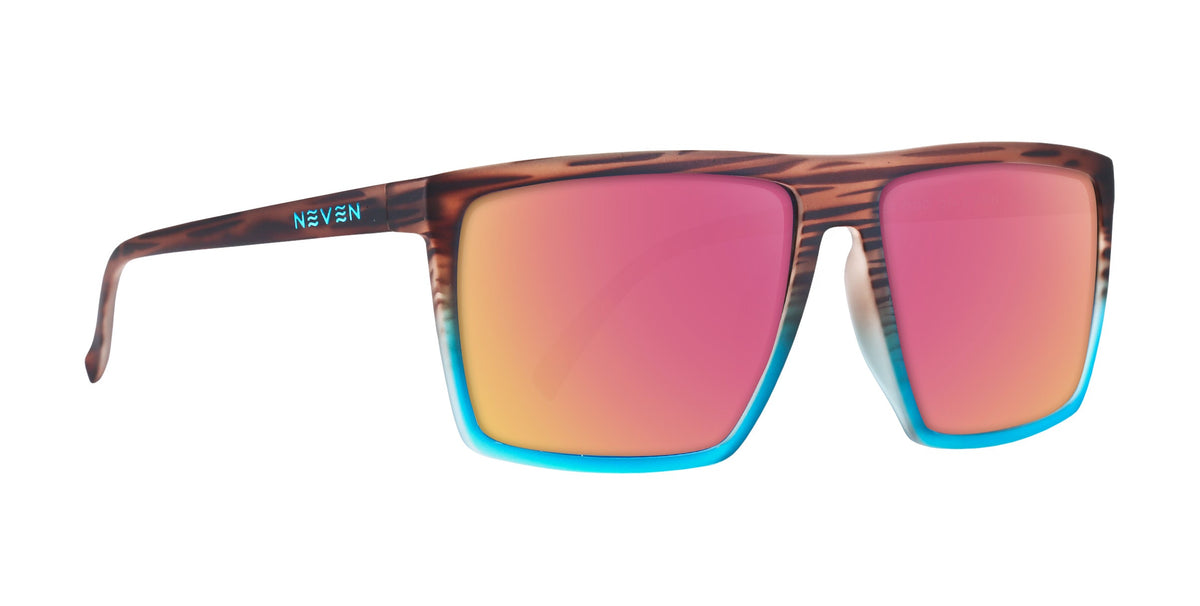 Melby tortoiseshell rectangular prescription glasses from Neven Eyewear.