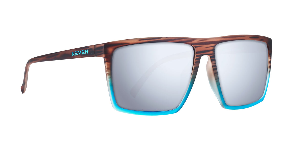 Melby : silver mirrored prescription sunglasses : Doc Robbins collection