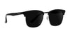Sunglasses in black color, single vision lenses, standard style
