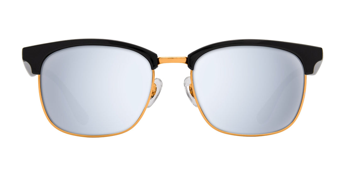 Gold Rush : silver mirrored prescription sunglasses : Highland collection