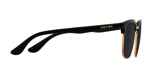 Gold Rush black polarized sunglasses from Neven Eyewear.
