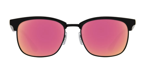 Stealth Black Rectangle prescription glasses from Neven Eyewear.