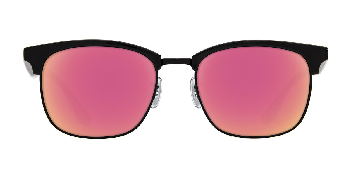 Stealth Black Rectangle prescription glasses from Neven Eyewear.