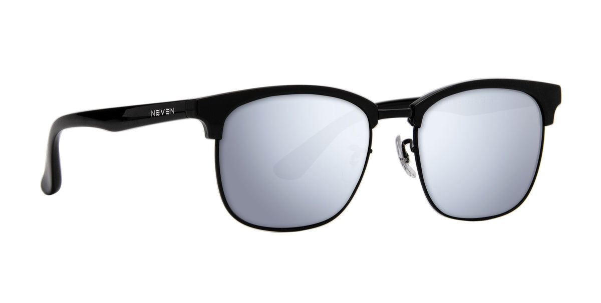 Stealth : silver mirrored prescription sunglasses : Highland collection